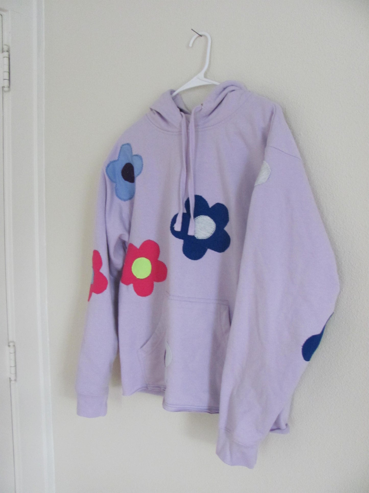 Lavender Flower Hoodie