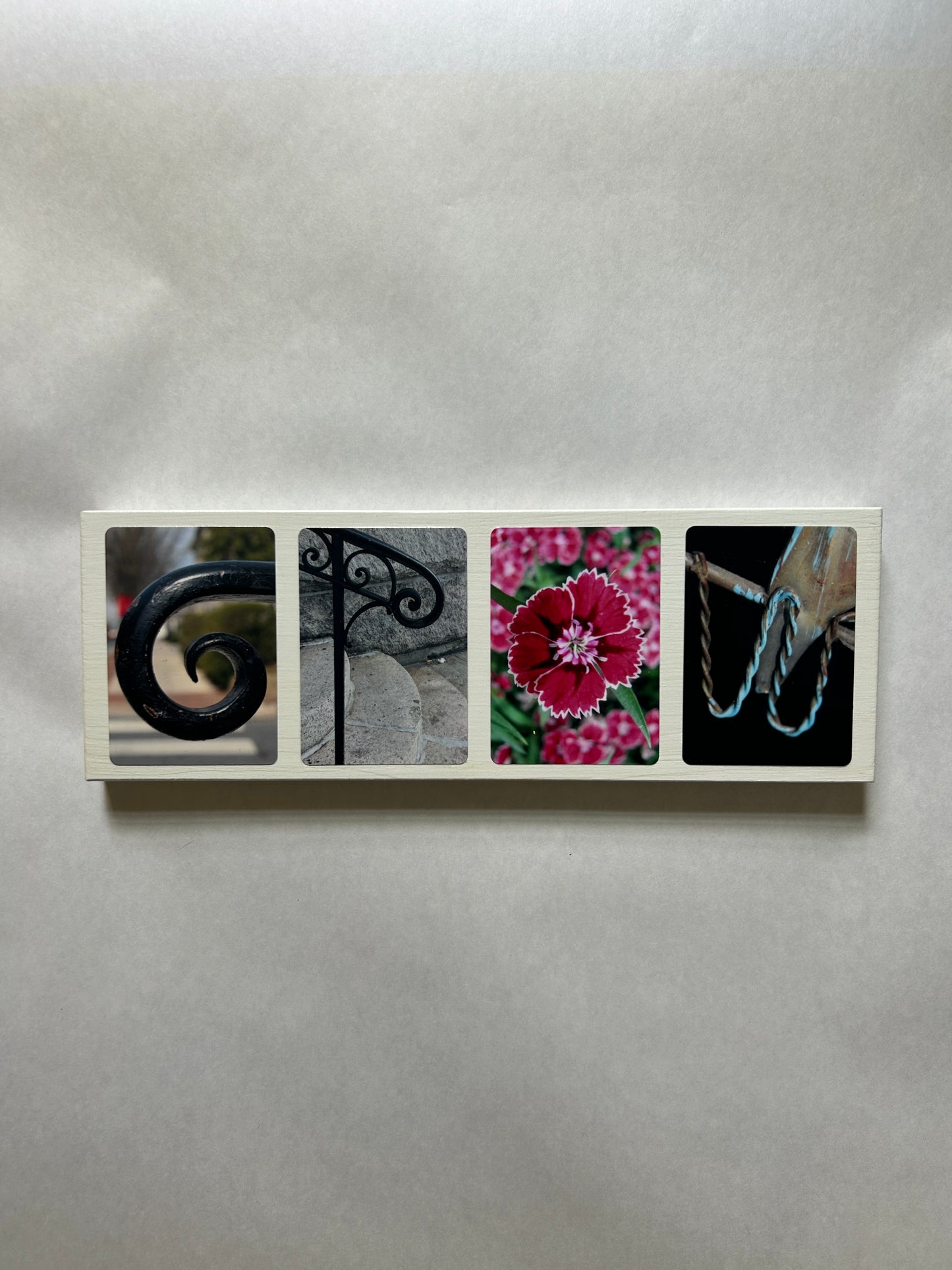 4 letter wooden plaques