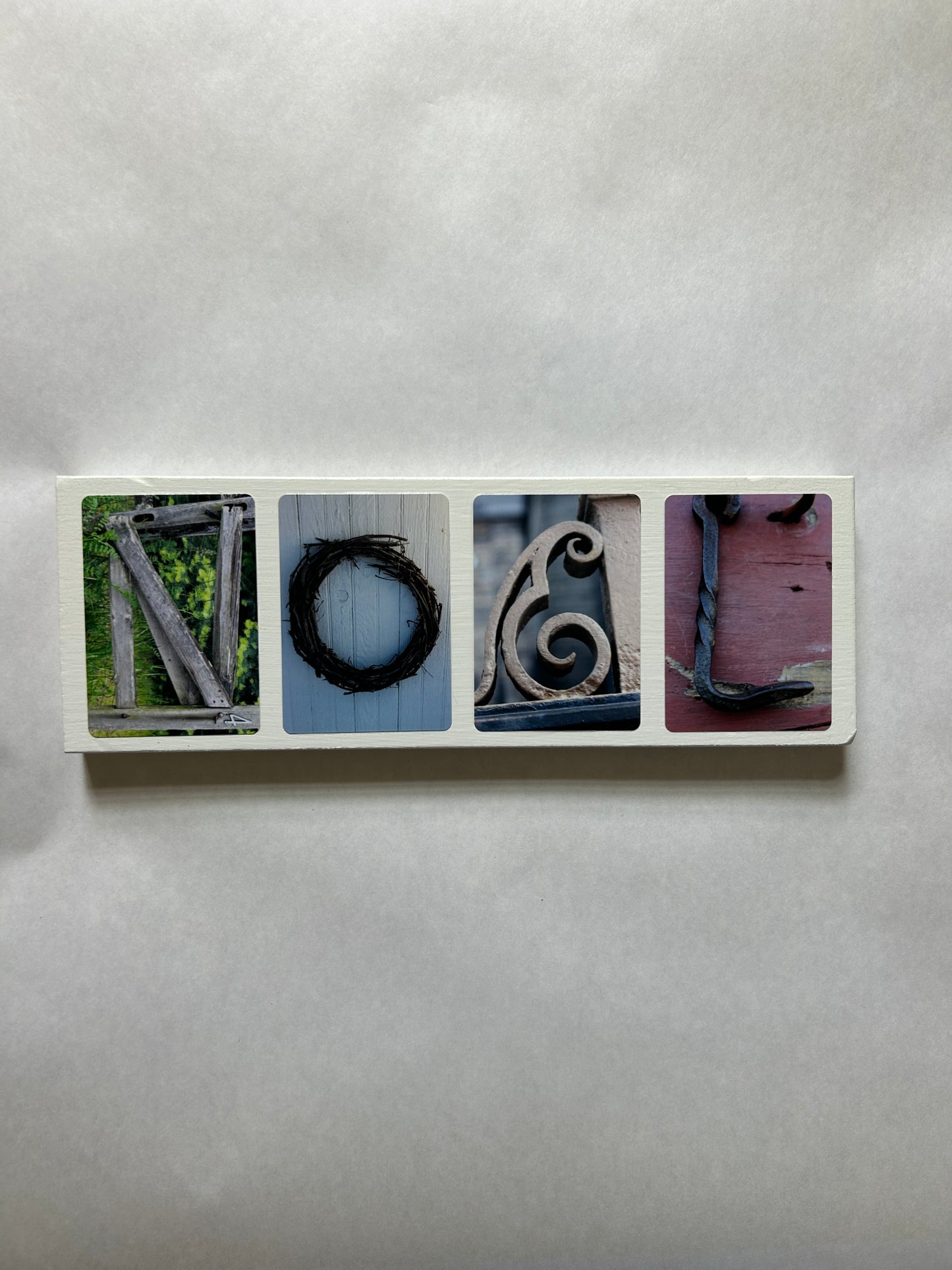 4 letter wooden plaques