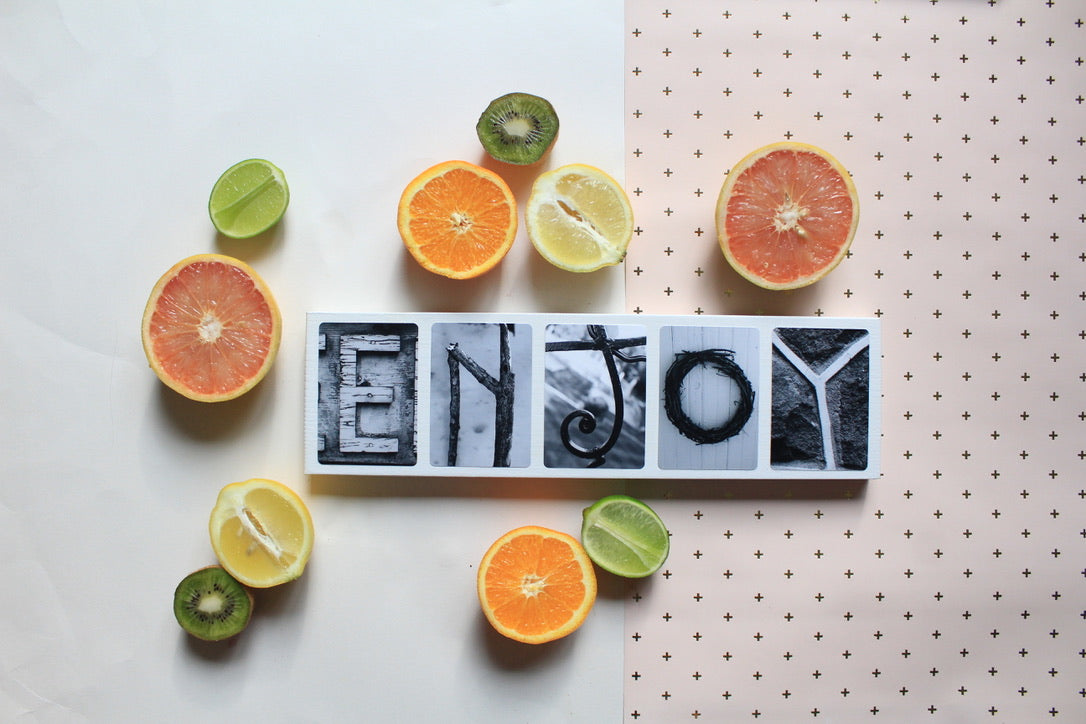 5 letter wooden plaques