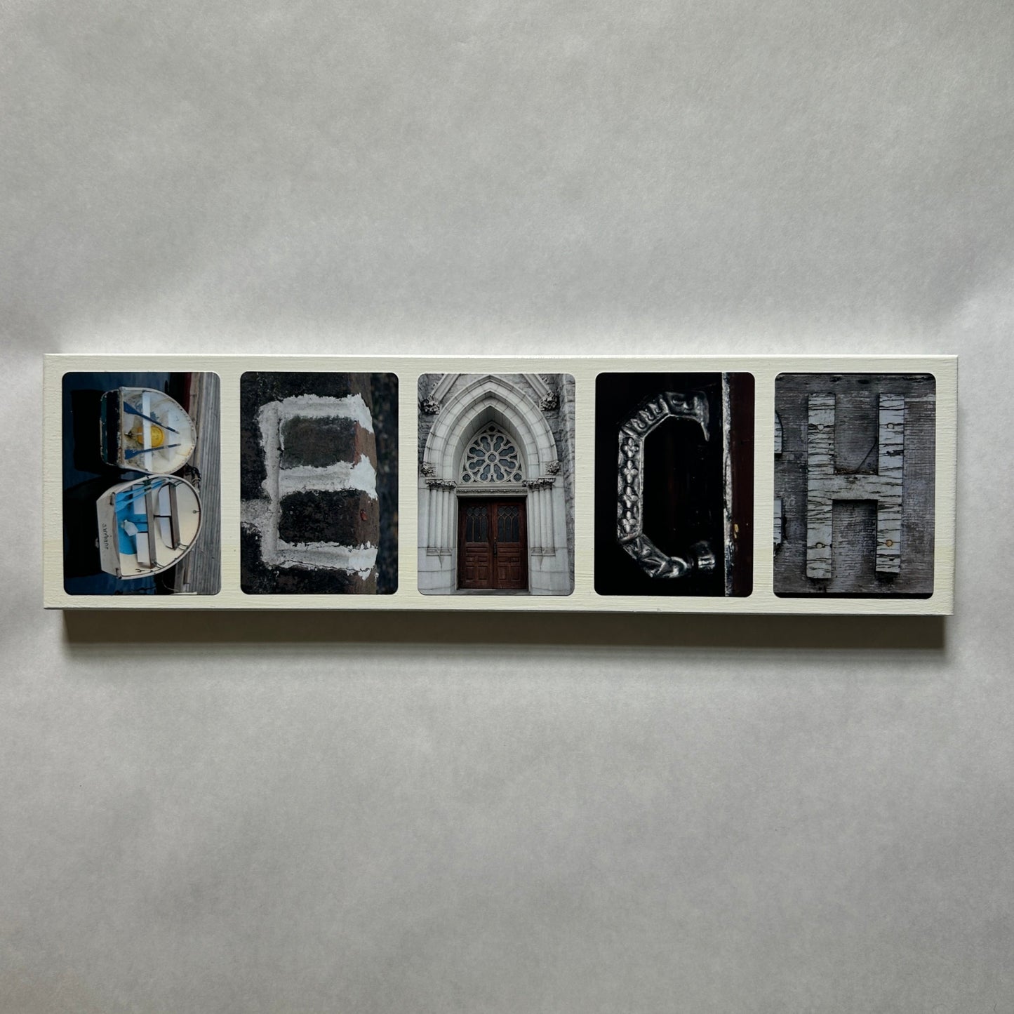 5 letter wooden plaques