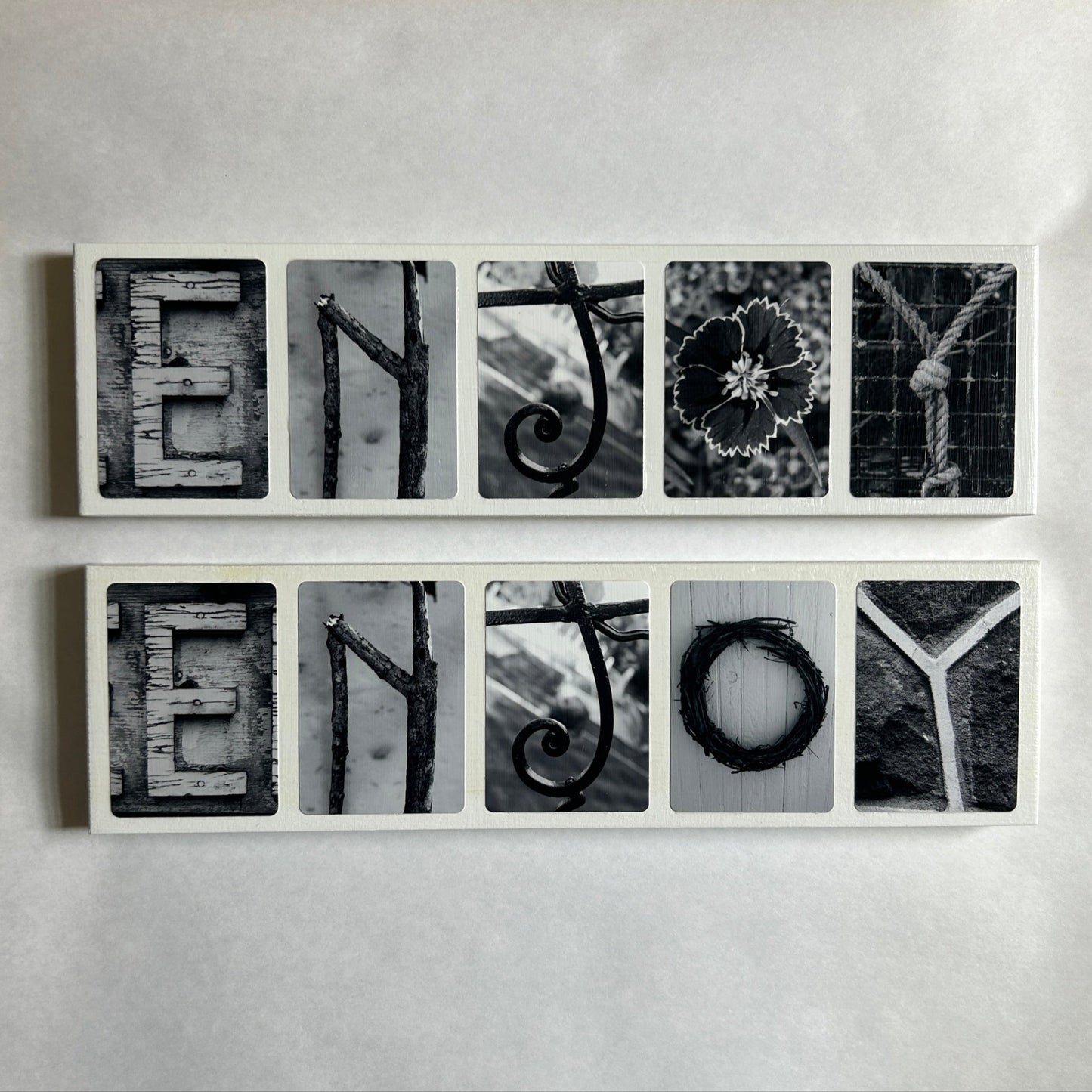 5 letter wooden plaques