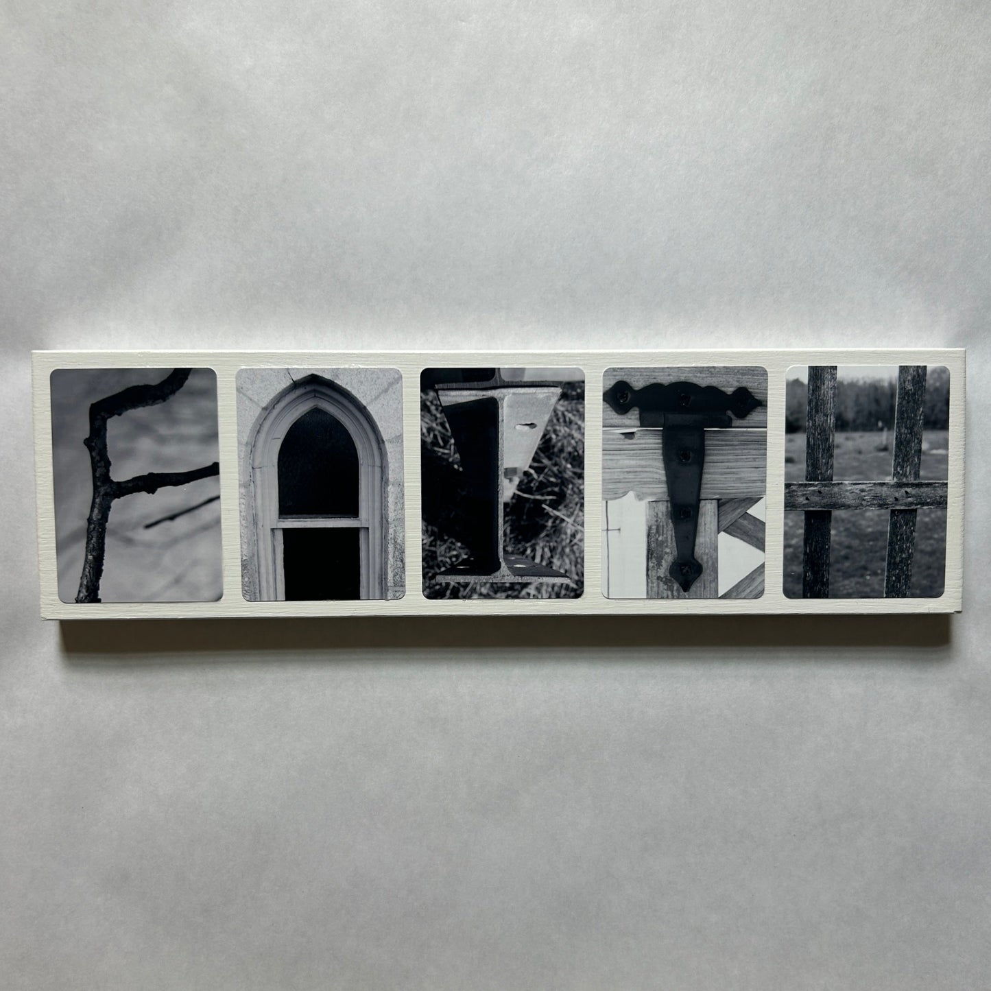 5 letter wooden plaques