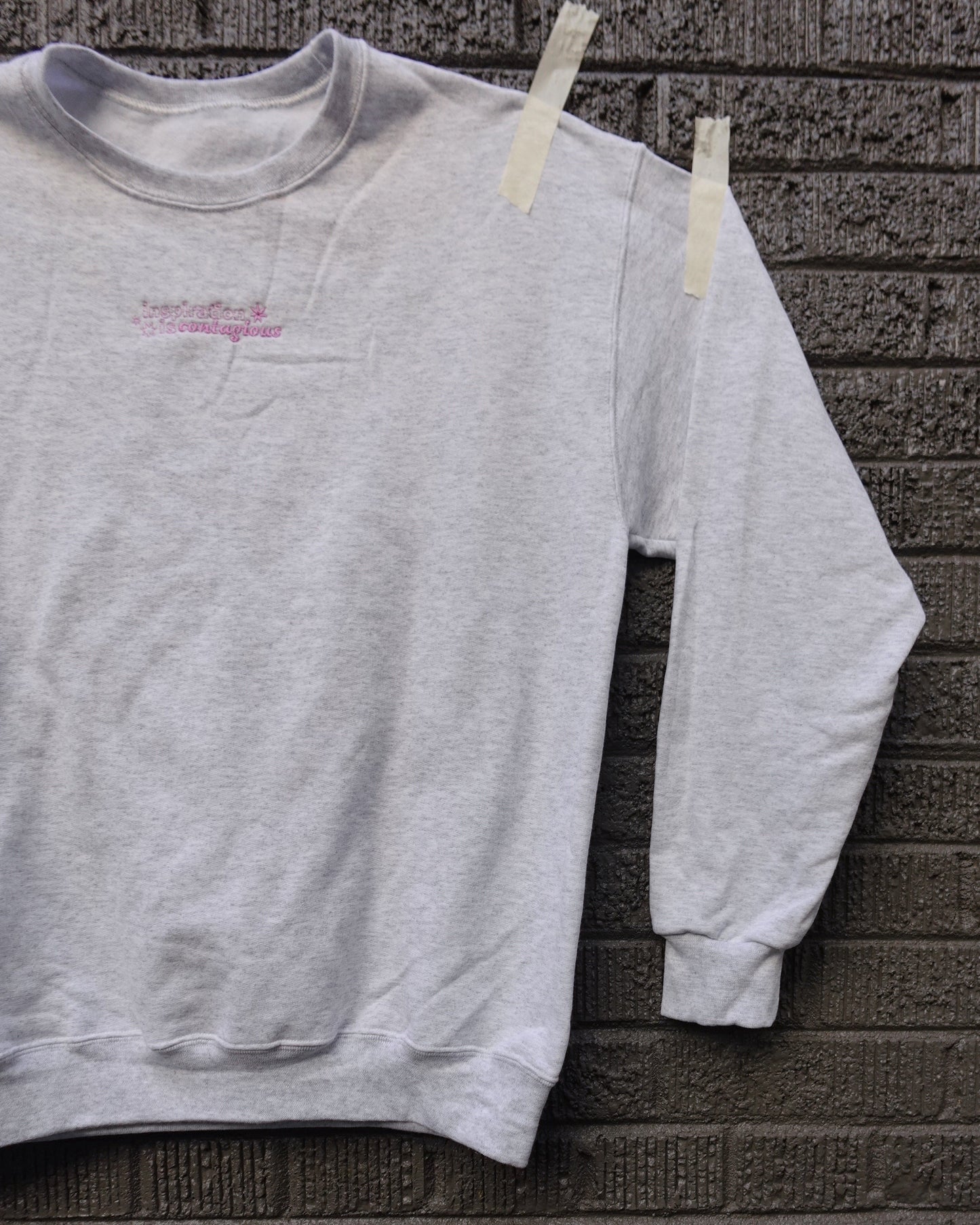 Inspiration is Contagious Crew Neck