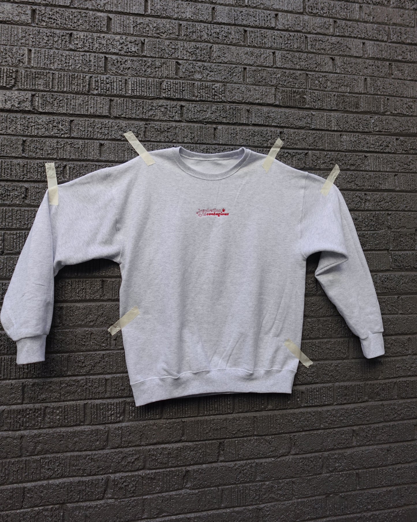 Inspiration is Contagious Crew Neck