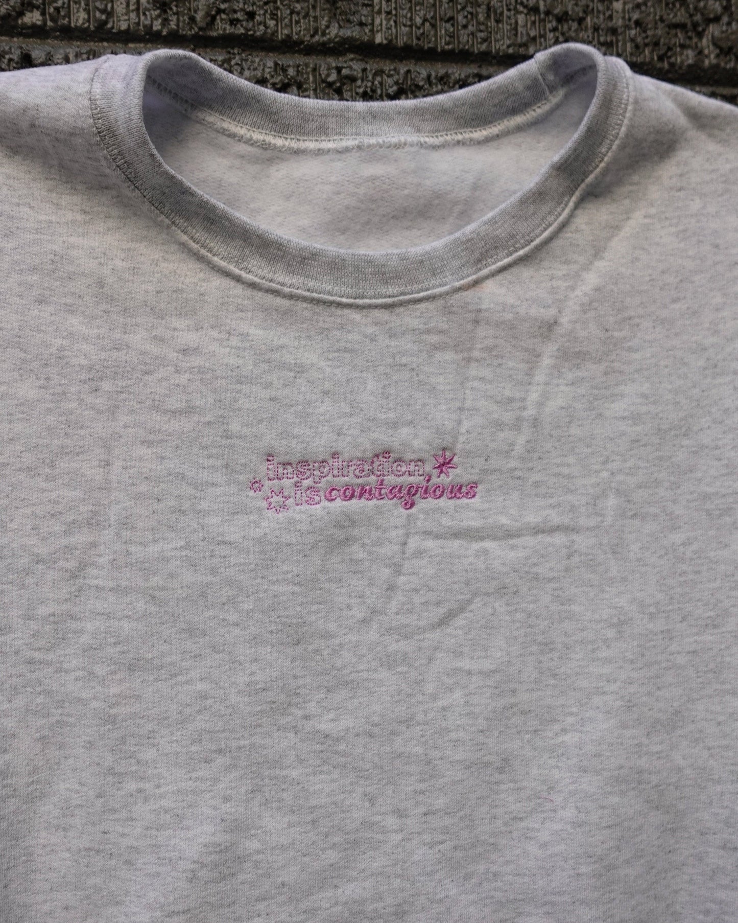 Inspiration is Contagious Crew Neck