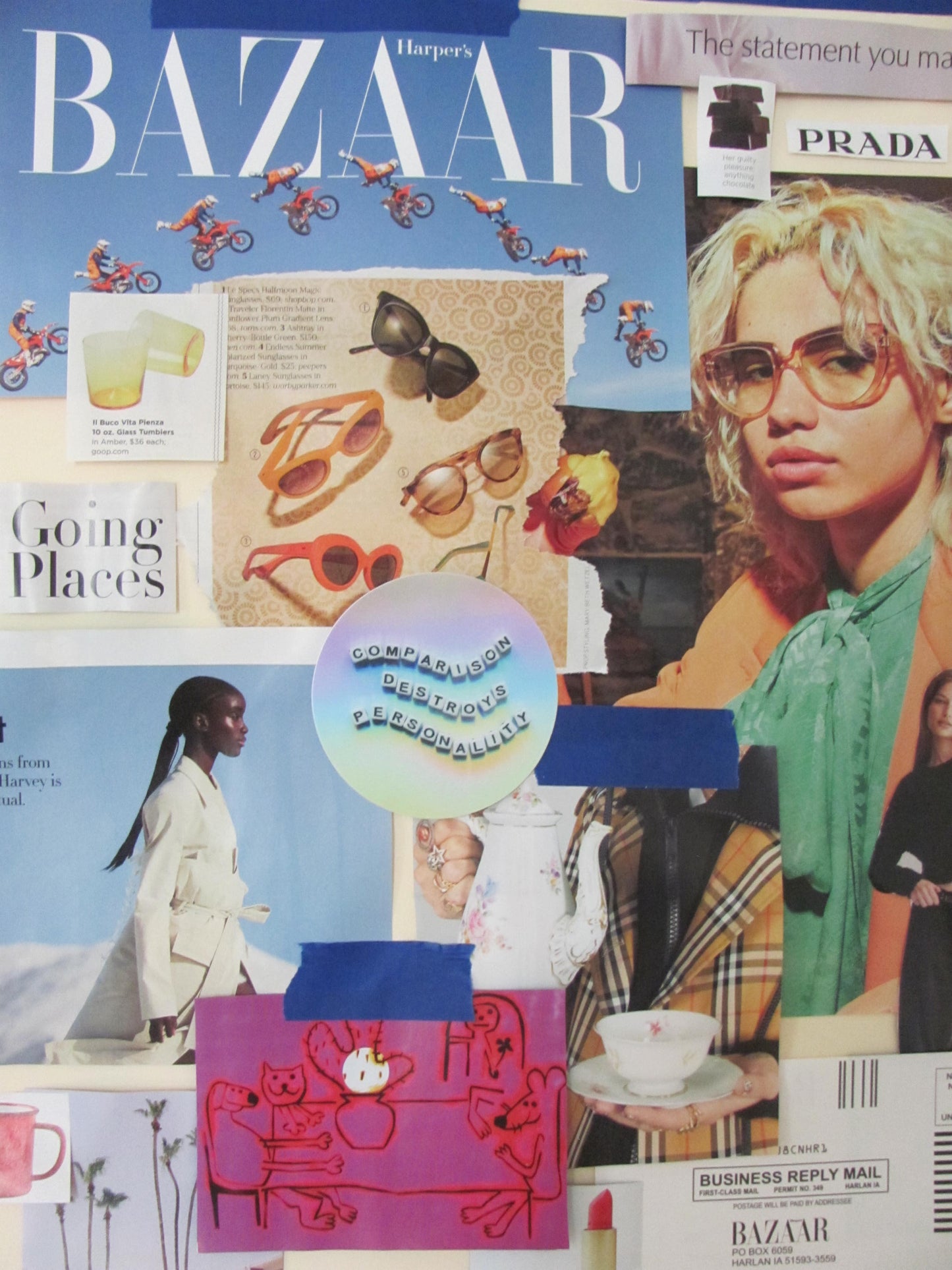 Comparison Destroys Personality - Sticker