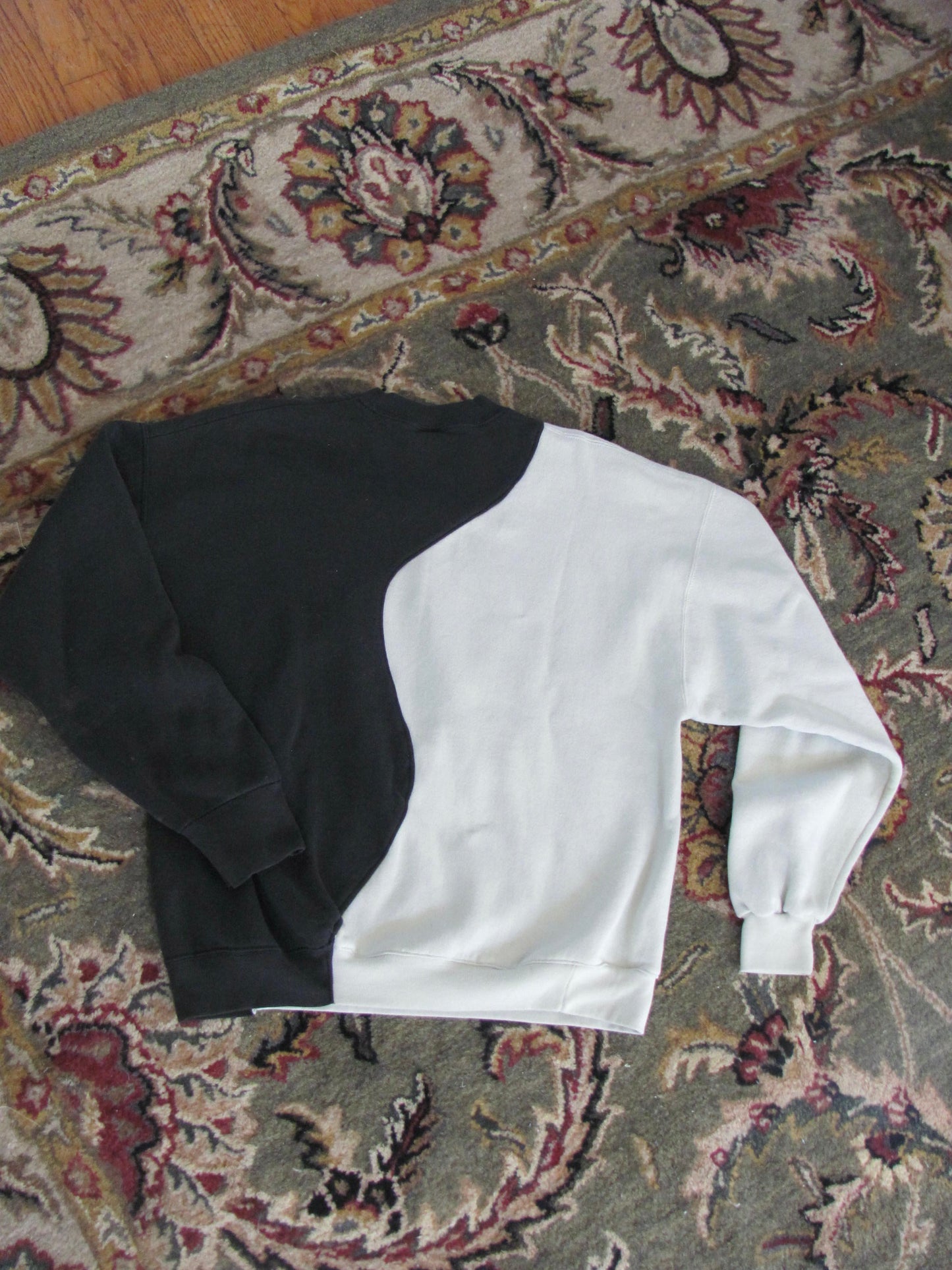 Two Tone Air Force Crew Neck