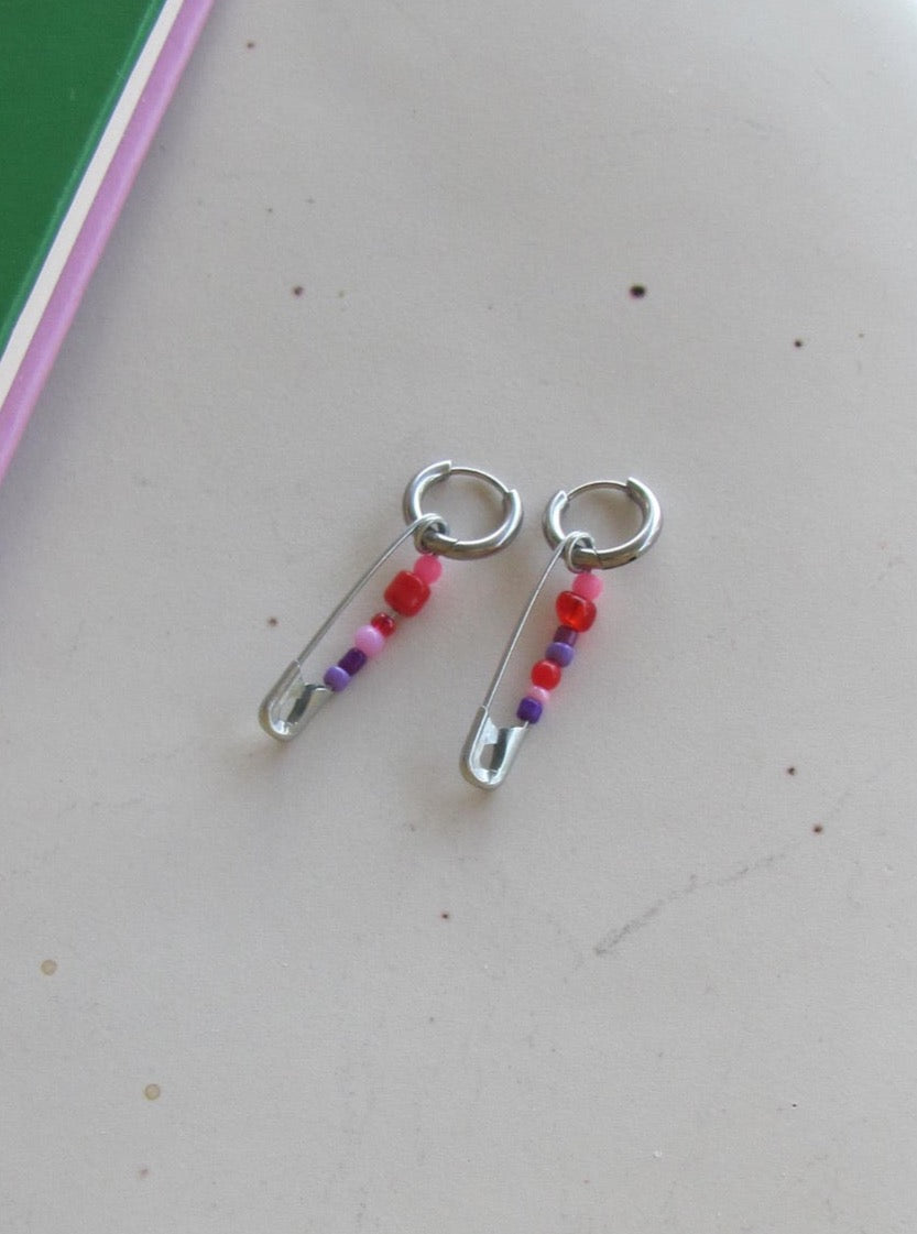 Safety Pin Earrings