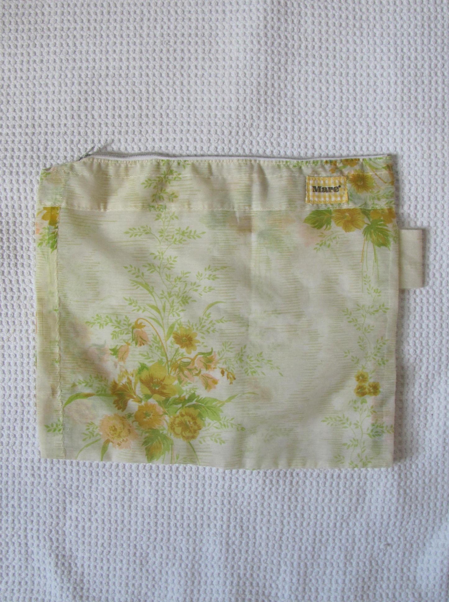 Floral Sheer Zipper Pouch