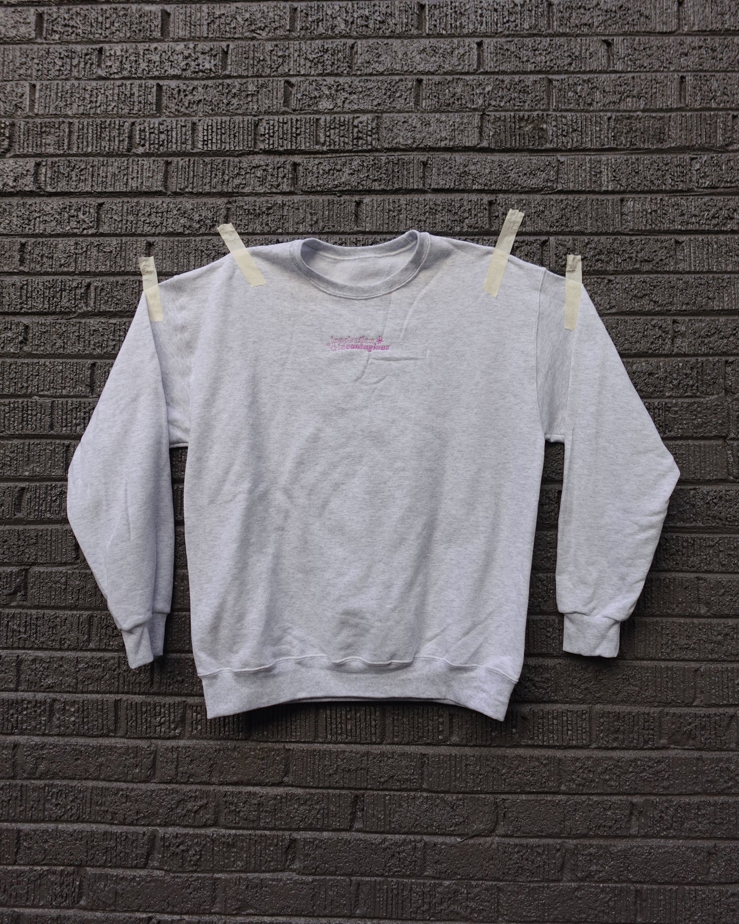 Inspiration is Contagious Crew Neck