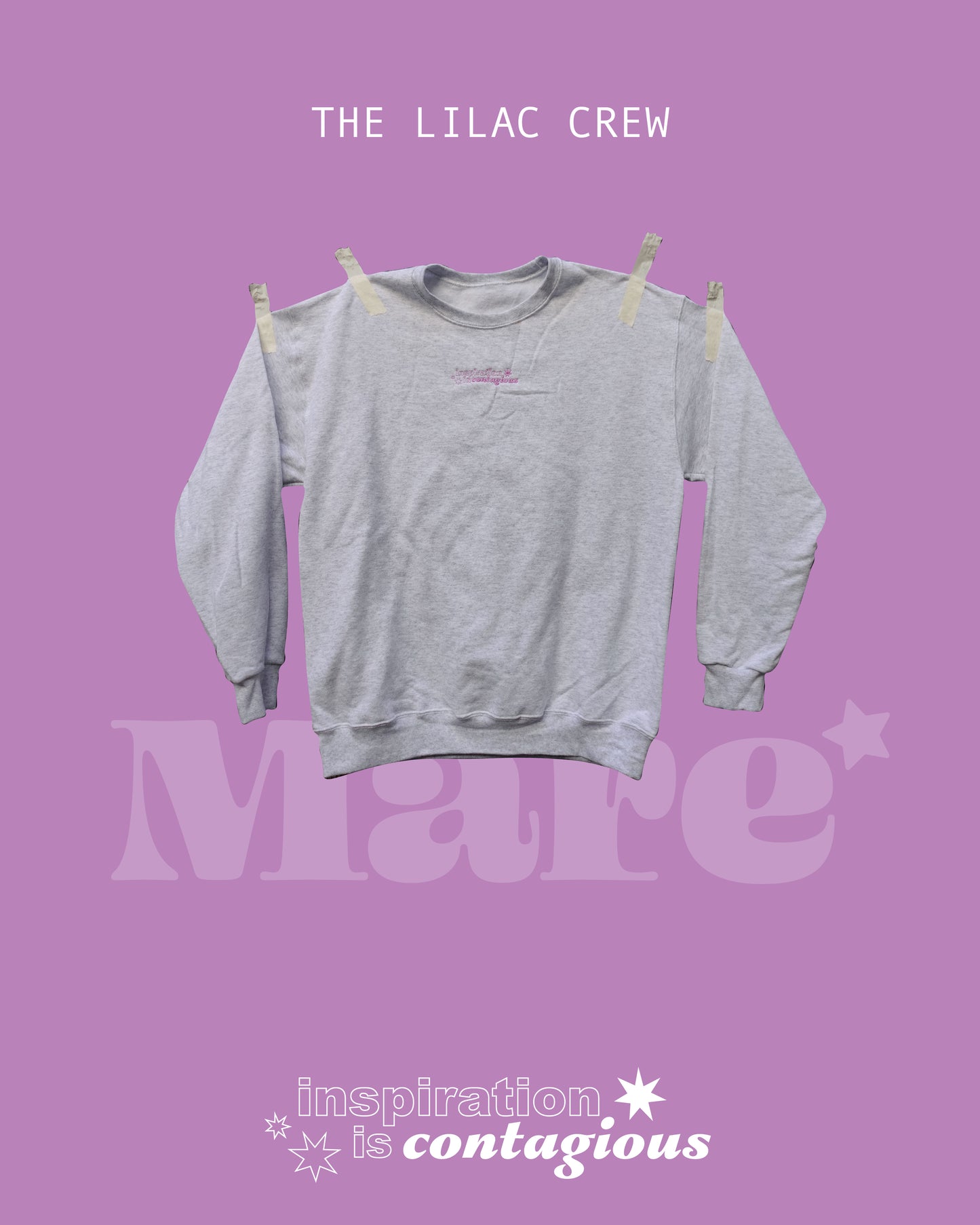 Inspiration is Contagious Crew Neck